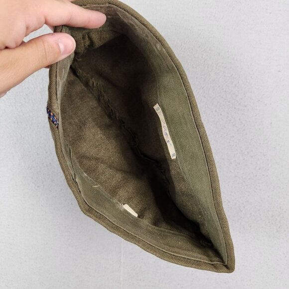 VINTAGE WORLD WAR II U.S ARMY AIR CORPS GARRISON CAP OR OVERSEAS CAP Sz 6 3/4 - Picture 4 of 6